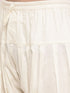 Men's Mustard Pure Cotton Chikankari Kurta With Patiala Set